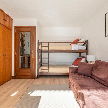Nice Studio With Balcony In Chamonix Bagian luar foto